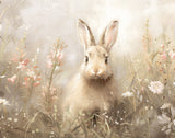 Rabbit in the Flowers