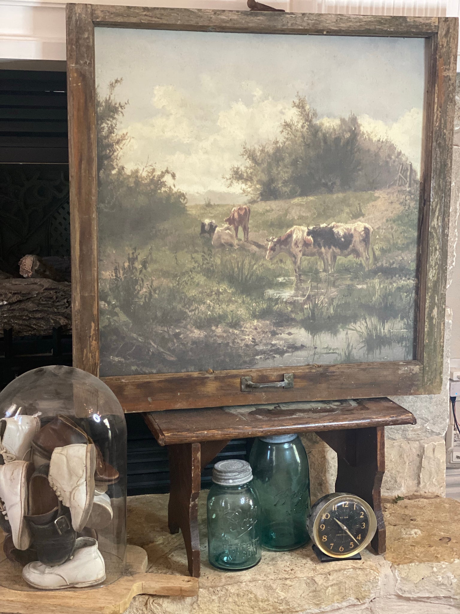 Cows in the Creek