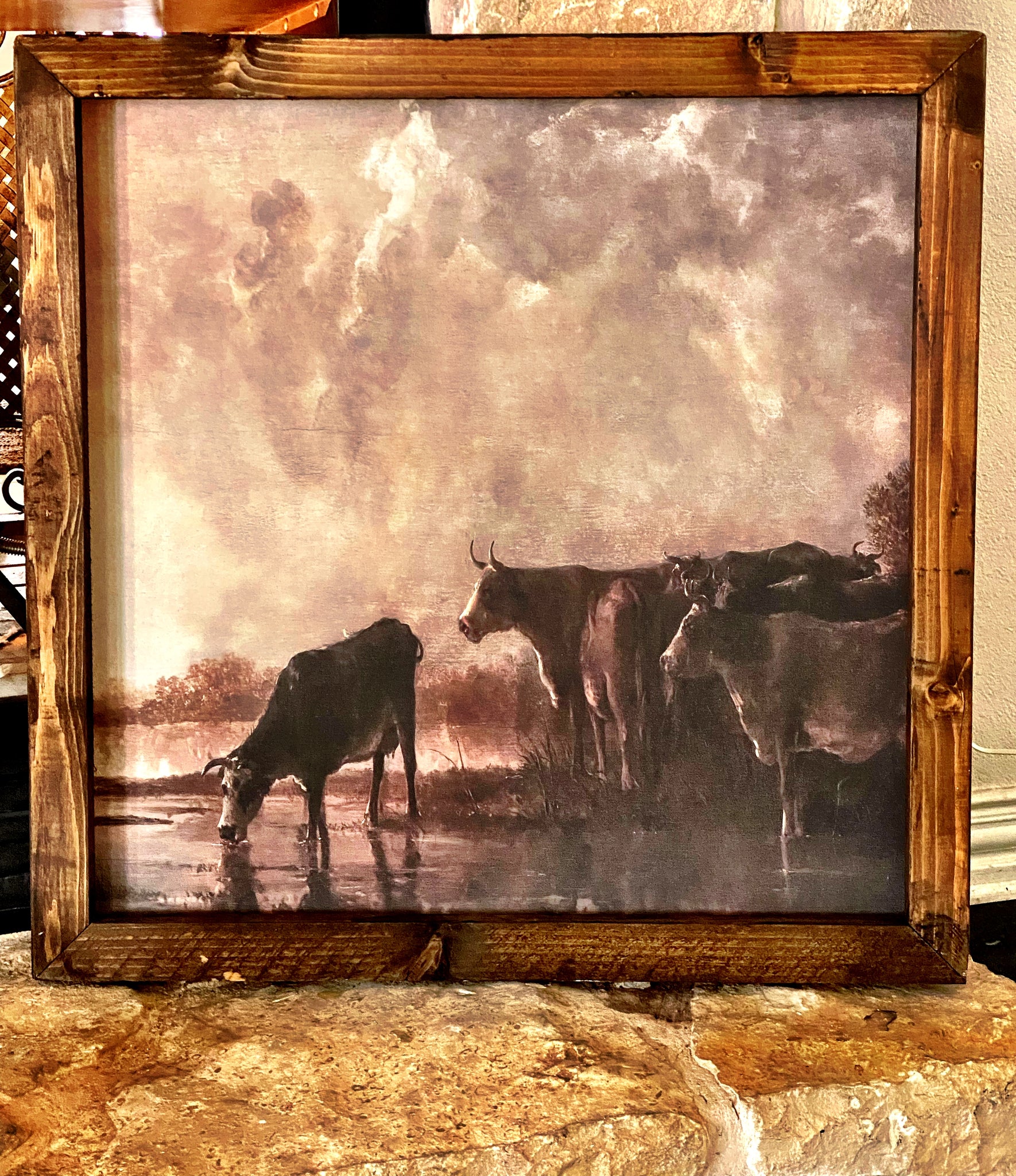 Cows at the creek
