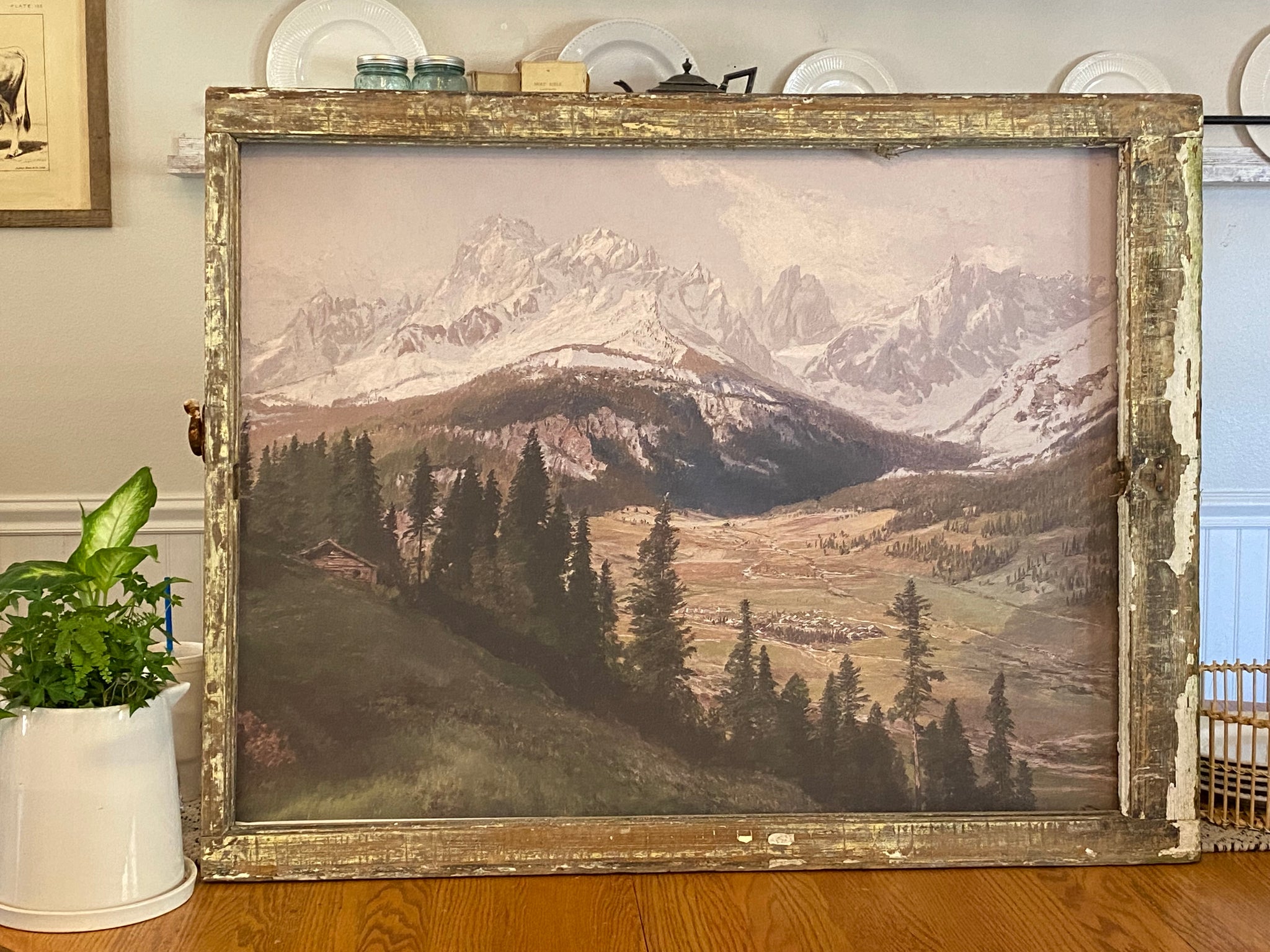 Snow on the Rockies