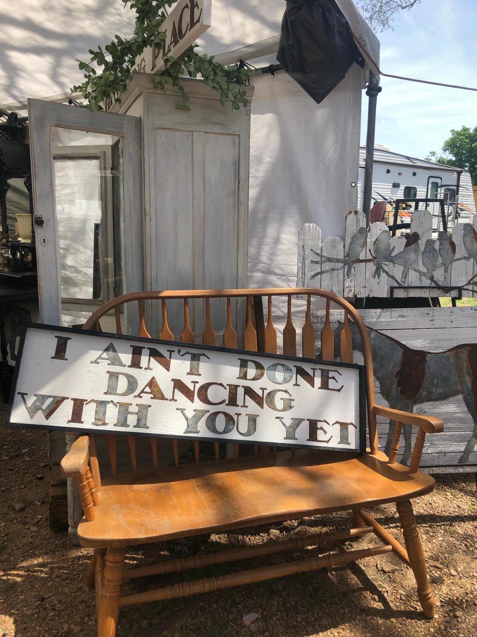 I ain’t done dancing with you yet