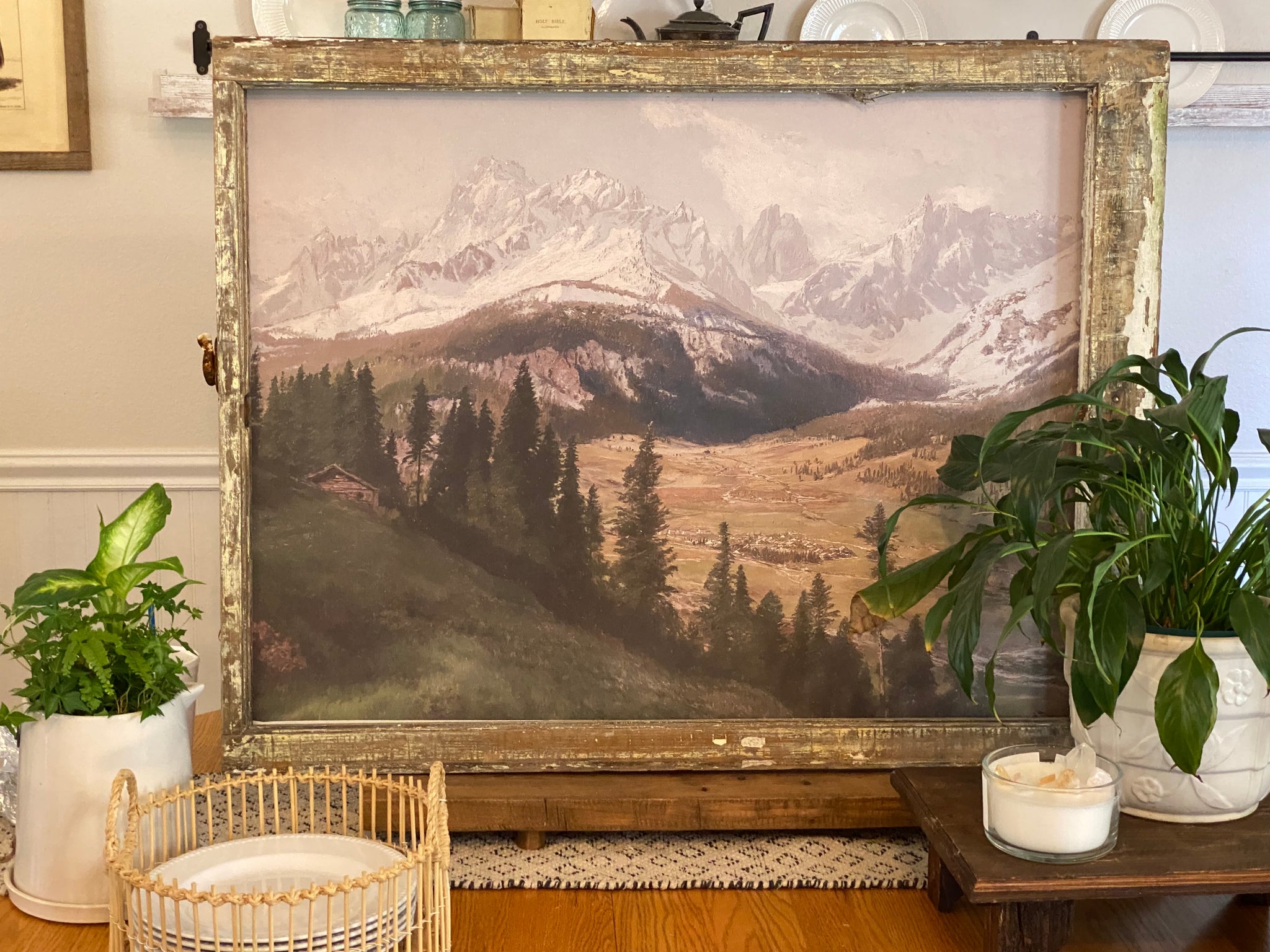 Snow on the Rockies