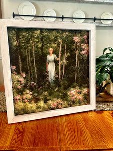 Woman in the Woods